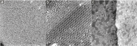 The stability of a Cu monolayer on Au(111) under reaction conditions (change of potential) investigated in situ using electrochemical scanning tunneling microscope