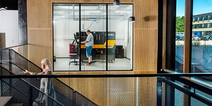 3D imaging center, DTU. Photo: Mikal Schlosser