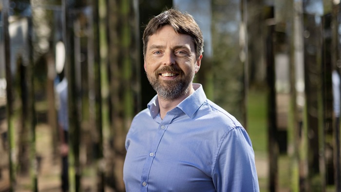 Ulrich Busk Hoff is a researcher at DTU Physics. Photo: Mikal Schlosser