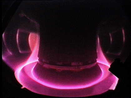 Asdex Upgrade with plasma