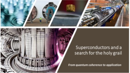 Fysikaften d. 22. oktober - Superconductors and a search for the holy grail 