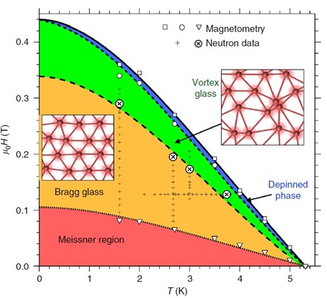 Vortex phase diagram