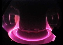 Asdex Upgrade with plasma
