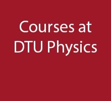 Courses at DTU Physics